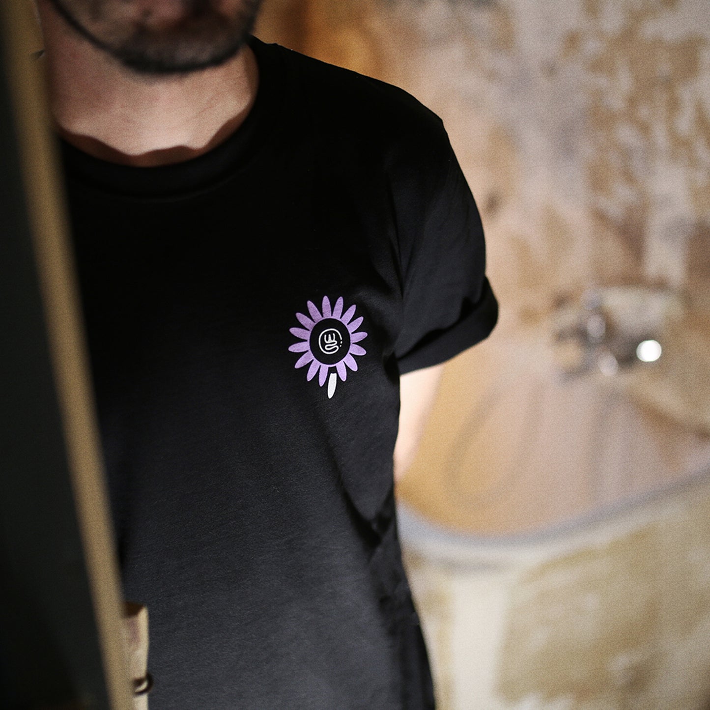 T-Shirt Violet Flower